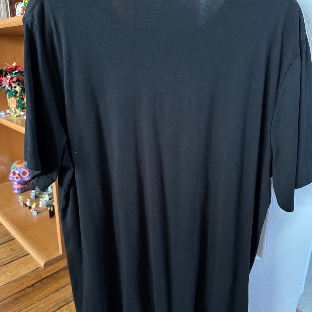 Women's XL Handpainted "Feliz Navidad" T-Shirt by Texas True Threads - Picture 2 of 4